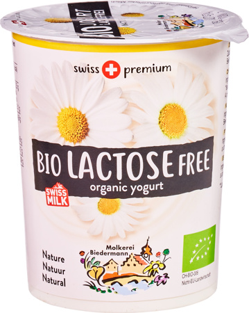 Lactosevrije yoghurt