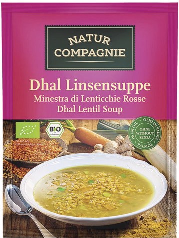 Linzensoep instant 2-kops