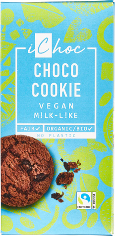 Vegan melkchocolade choco cookie