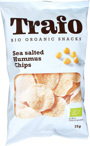 Hummus chips zeezout