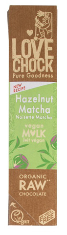 RAW Vegan Milk Hazelnut Matcha