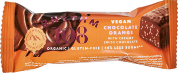 Vegan chocoladebar sinaasappel