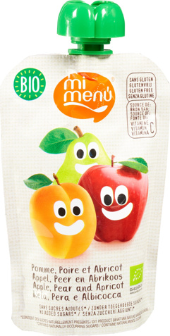Knijpfruit appel peer abrikoos