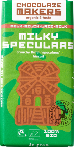 Melkchocolade speculaas