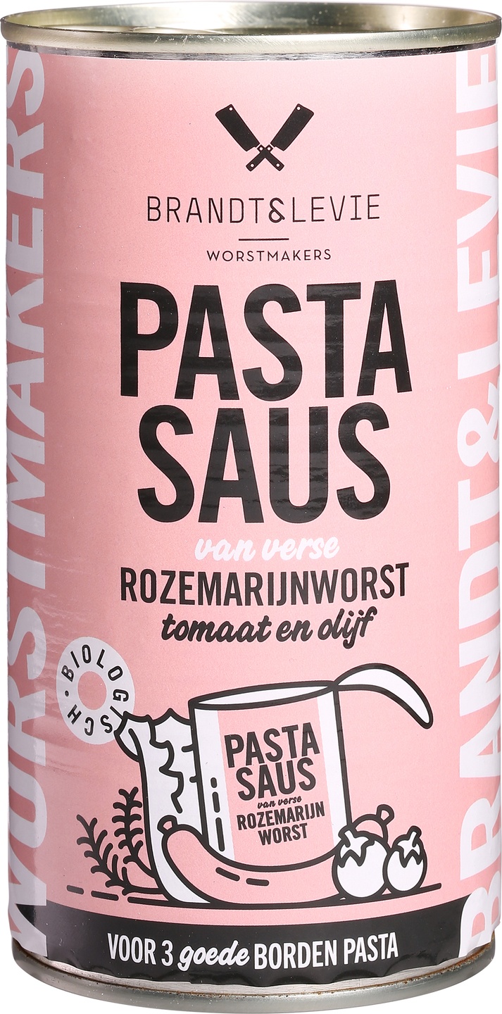 Pastasaus met rozemarijnworst