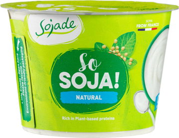 Plantaardige variatie op yoghurt soja - ongezoet