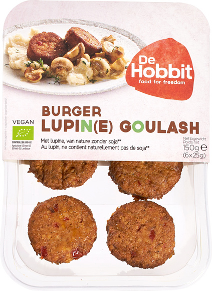 Lupineburger goulash