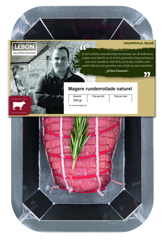 Magere runderrollade