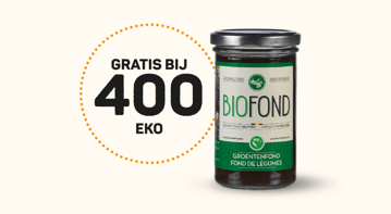 Gratis Biofond - Groentefond voor 400 Eko
