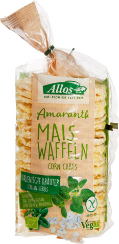 Maiswafels Italiaanse kruiden