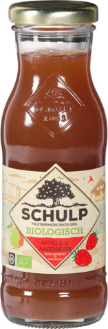 Appel & aardbeiensap