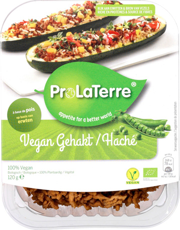 Vegan gehakt erwten