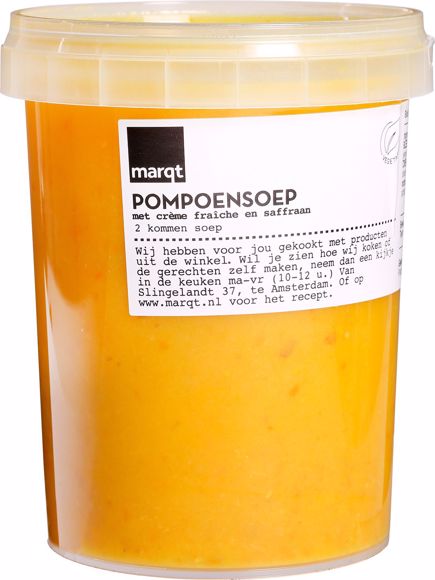Romige pompoensoep