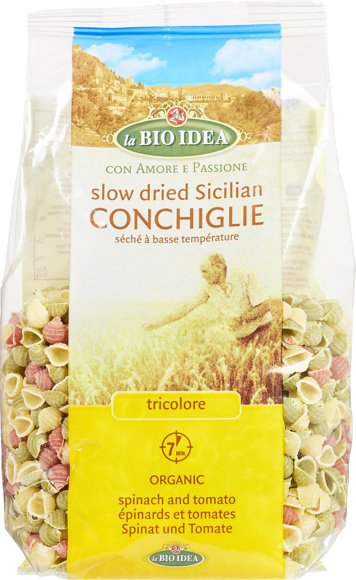Tricolore schelpjes