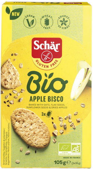 Glutenvrije haverkoekjes appel