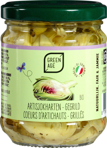 Artisjokharten gegrild