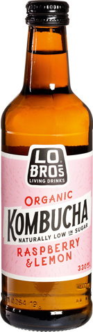 Kombucha framboos citroen