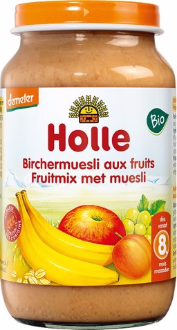 Fruithapje fruitmix met muesli 8+ mnd