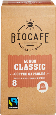 Koffiecapsules lungo