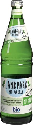 Natuurlijk mineraalwater met koolzuur