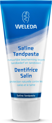 Tandpasta saline