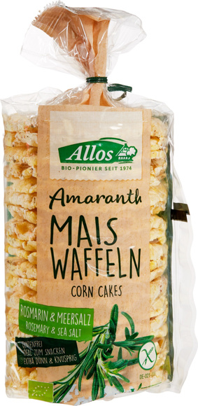Maiswafels rozemarijn