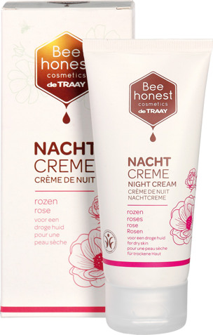 Nachtcrème rozen - droge huid
