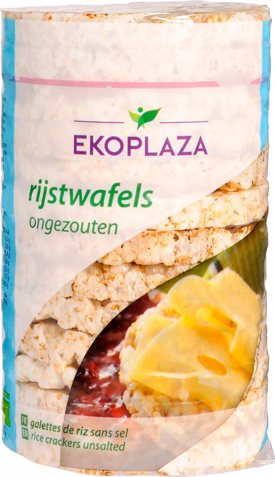 Ongezouten rijstwafels