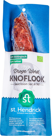 Droge worst knoflook