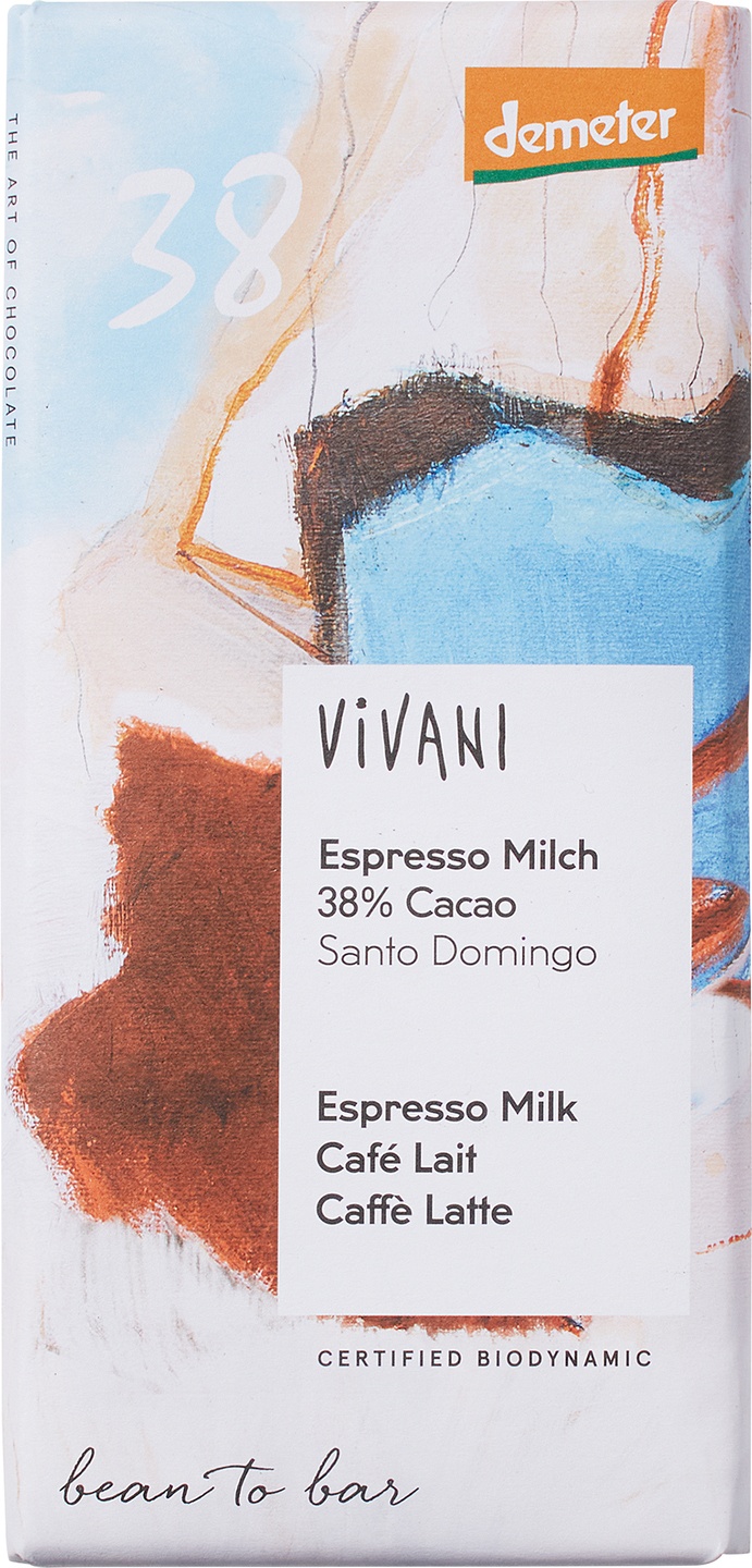 Melkchocolade 38% espresso