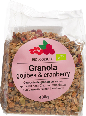 Granola gojibes cranberry
