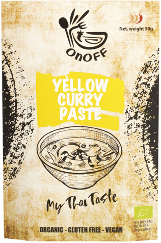 Thaise gele currypasta