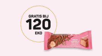 Rhythm 108 Vegan chocoladebar amandel-zeezout
