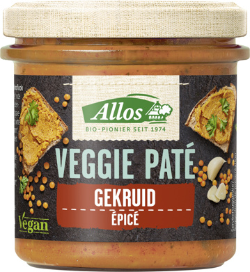 Vegan paté gekruid