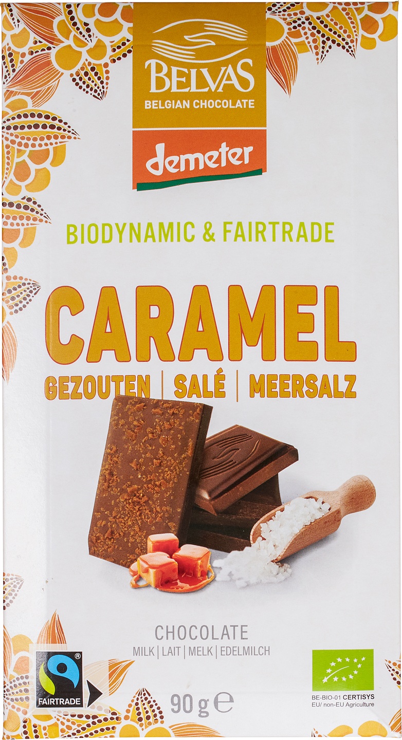 Chocolade Demeter melk karamel zeezout