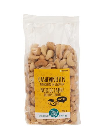 Geroosterde & gezouten cashewnoten