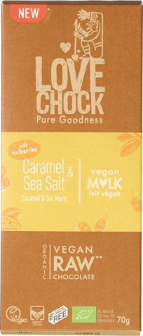 RAW Chocolade Caramel Sea Salt