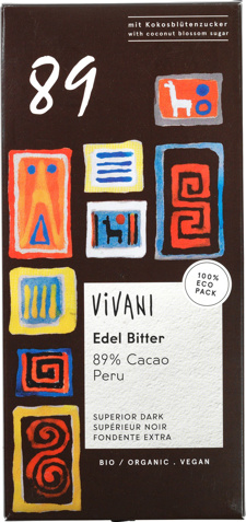 Pure chocolade 89%