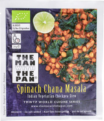 Kruidenmix Spinazie Chana Masala