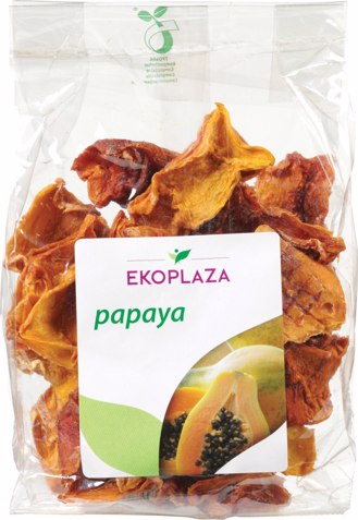 Gedroogde papaya
