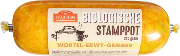 Stamppot wortel erwt gember