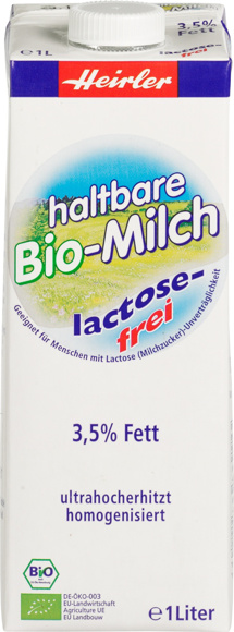 Lactosevrije houdbare melk
