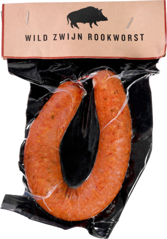 Rookworst wild zwijn