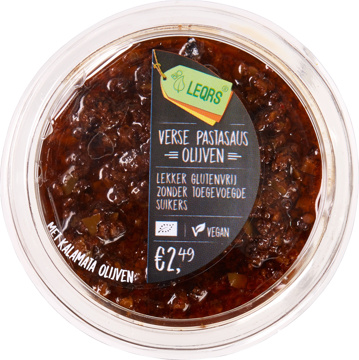 Verse pastasaus olijven