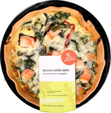 Quiche wilde zalm