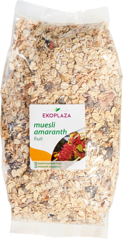 Amaranth muesli fruit