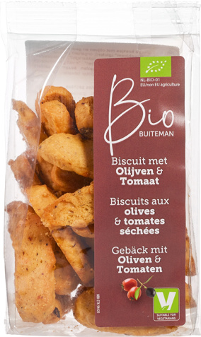 Biscuits olijven & tomaat