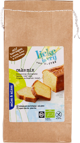 Glutenvrije cakemix