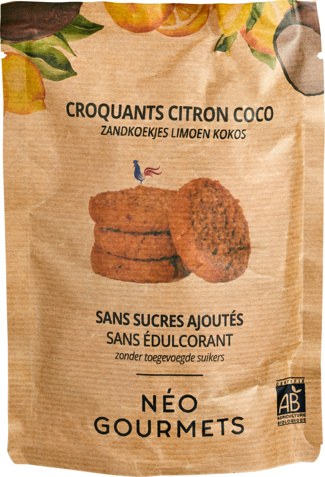 Zandkoekjes citroen kokos