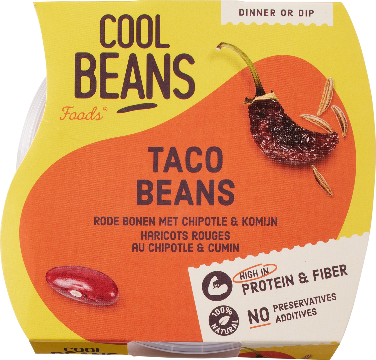 Taco beans - rode bonen met chipotle & komijn